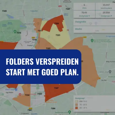 Folders verspreiden start met een goed plan!