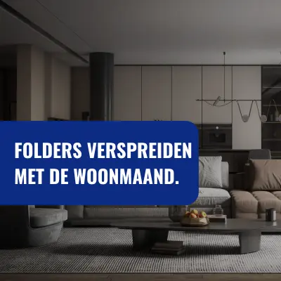 Folders verspreiden met de Woonmaand