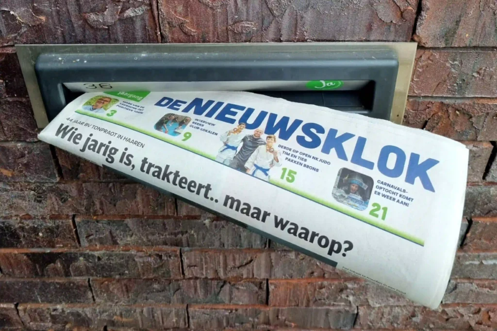 Adverteren in krant