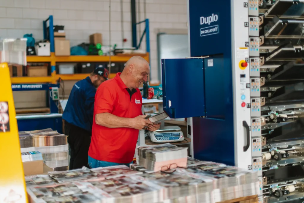 Drukwerk verspreiden