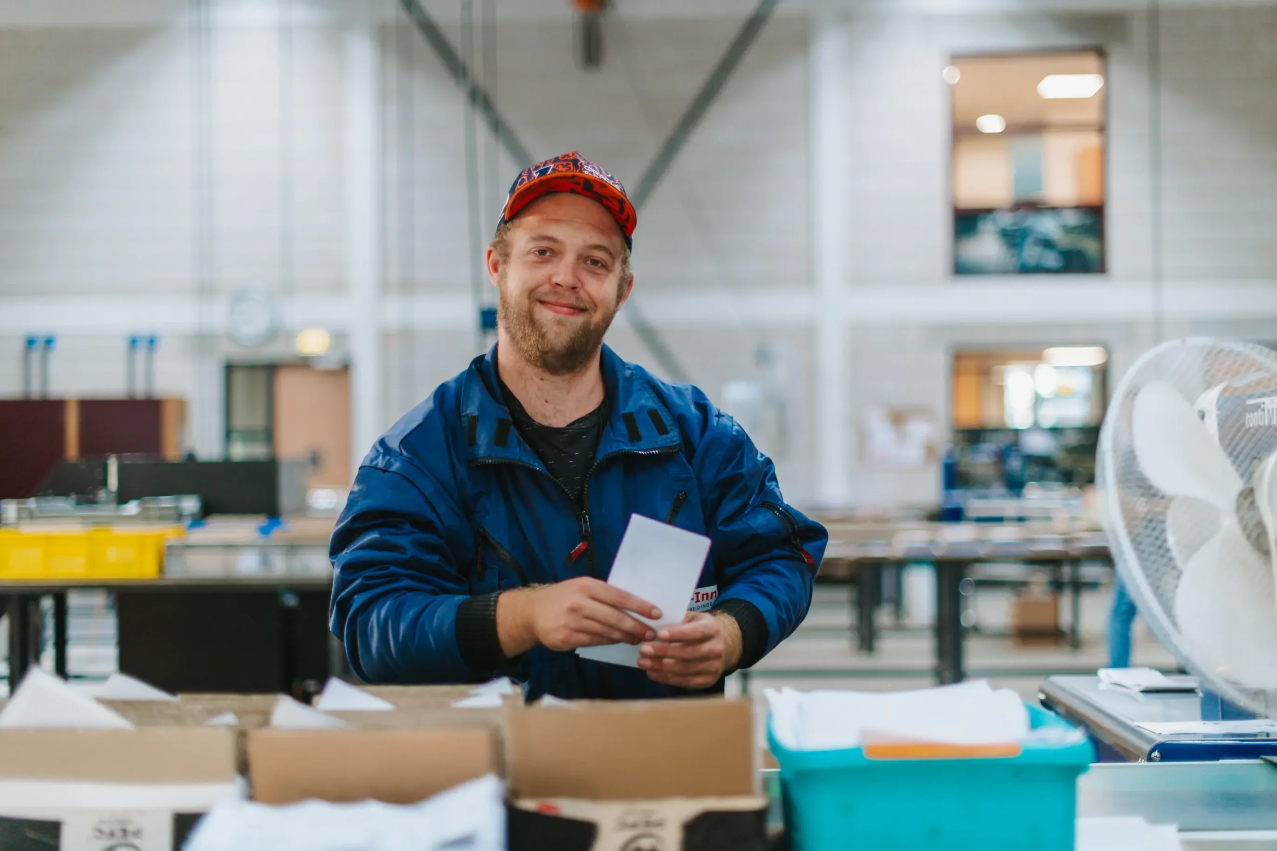 Drukwerk verspreiden