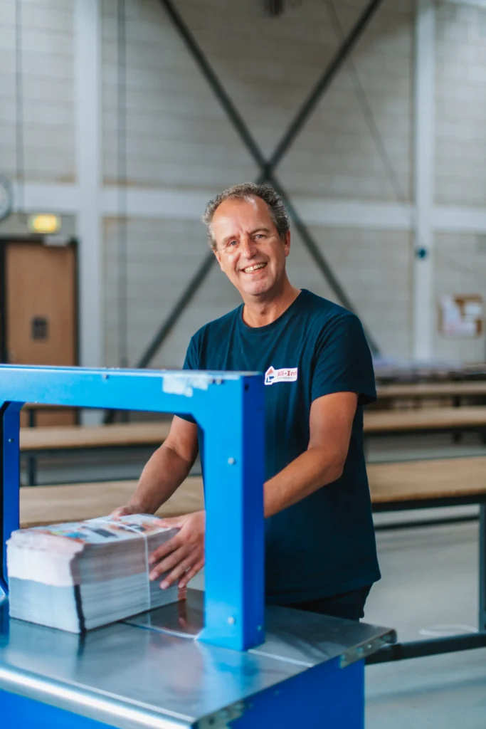 Folders verspreiden