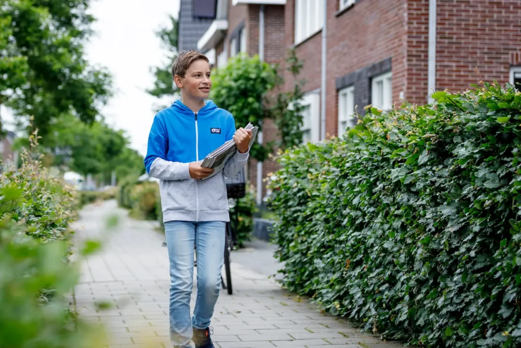 Huis aan huis verspreiding