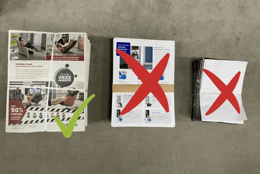 Aanleverspecificaties All-Inn Verspreidingen